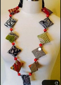 Fabric Necklace