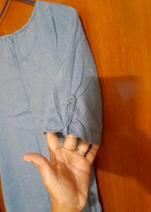 Asymmetrical hem Chambery kurta