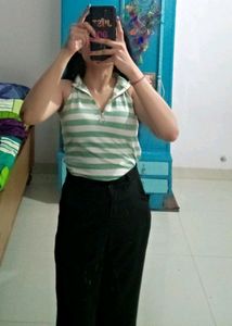 Strip Crop Top