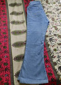 Roadster Light Wash Flare Jeans