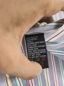Tommy Hilfiger Striped Button-Up Shirt