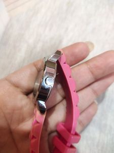 Pink Fastrack Watch
