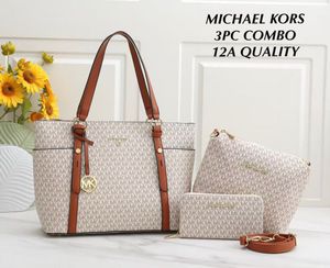 Michael Kors 3pc Tote Bag Combo