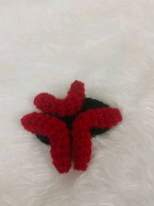 Crochet Angry 💢 Hair Clip