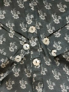 GREY KURTA SET