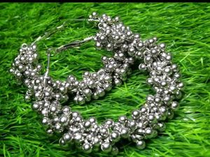 Chunky Ball Hoop Earrings