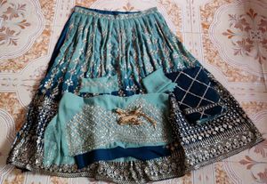 New Heavy Lahenga Choli(Unstitched)