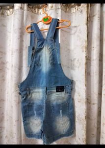 Denim dungaree