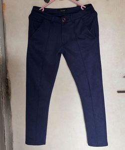 Classic Navy Blue Trousers