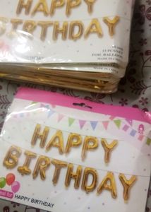 🆕 Happy Birthday Foil Balloons