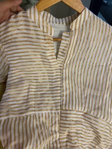 Off White Straight Kurta