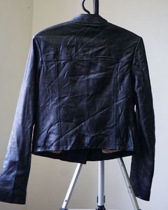 Sheepskin Leather Jacket - Thrifted