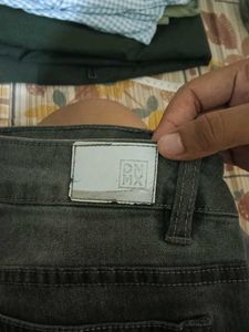 Stylish Grey Denim Jeans