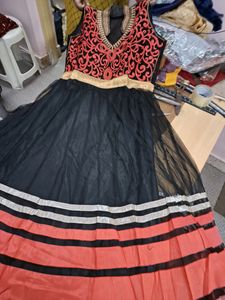 New 40 Sz Anarkali With Dupatta