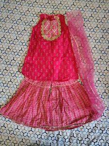 Beautiful Pink Kurta Set with Dupatta