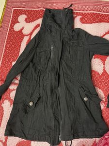 Stylish Hooded Utility Jacket