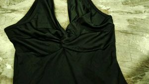 Classic Black One-Piece Swimsuit s size