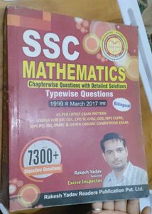 SSC Mathematics Objective Questions Book