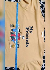Peanuts "My Friends" Oversized Graphic T-Shirt