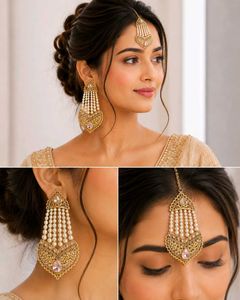 I am selling my beautiful earings with mangtikka s