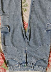Blue Cargo Jeans