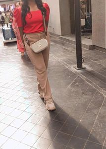Red Pull Sleeves Top