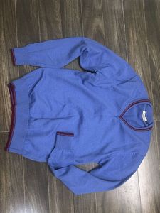 Blue V-Neck Sweater