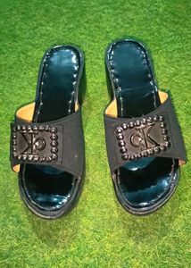 Stylish Black Block Heels