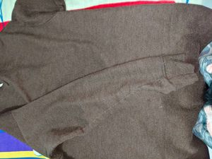 Brown V-Neck Sweater