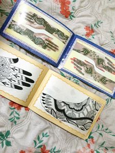 Vintage Henna Book Set(Arabic &amp; Dulhan)