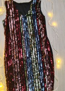 Sequin Mini Dress