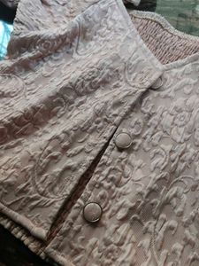 Cute Detailed Baby Pink Top🩷