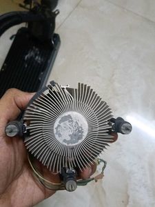 Intel CPU Cooler Fan working ok only body damage