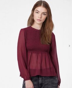 JDY BY ONLYSmocked Peplum Top