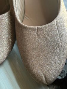 Sparkling Gold Heels