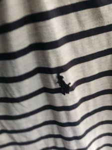 Striped V-Neck T-Shirt