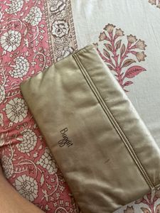 Elegant Gold Clutch Bag