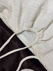 Summer Beachy Tie-Front Waffle Knit Top