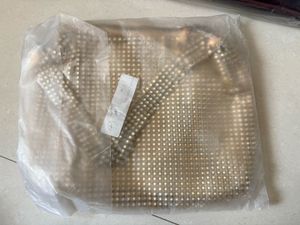 Sparkly Gold Clutch Bag