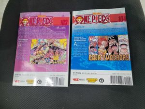 One Piece Manga Volumes 103 &amp; 104