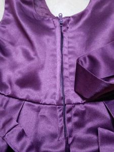 Beautiful Purple Party Dress