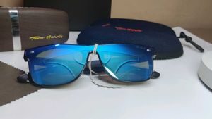 Tom Hardy Style Sunglasses Blue Mirror