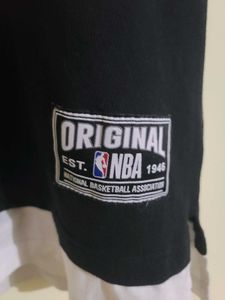 Official NBA Golden State Warriors layered-hem gra
