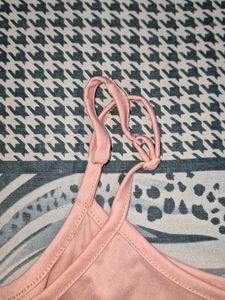 Soft Pink Spaghetti Strap Camisole