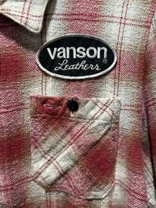 Vanson Leathers Plaid Flannel Shirt