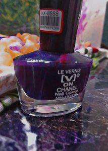 It's CHANEL'S Purple Flume Colored Nail Paint