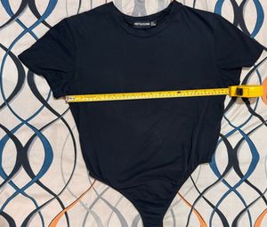 Black Bodysuit Top