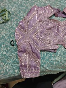 Lavender Lehenga Set