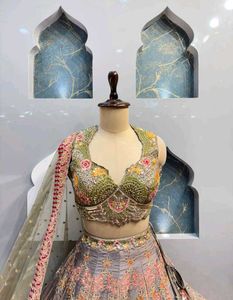 Beautifully Embroidered Lehenga Choli