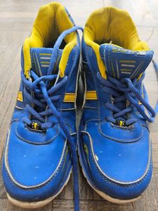 Blue & Yellow Sport Shoes